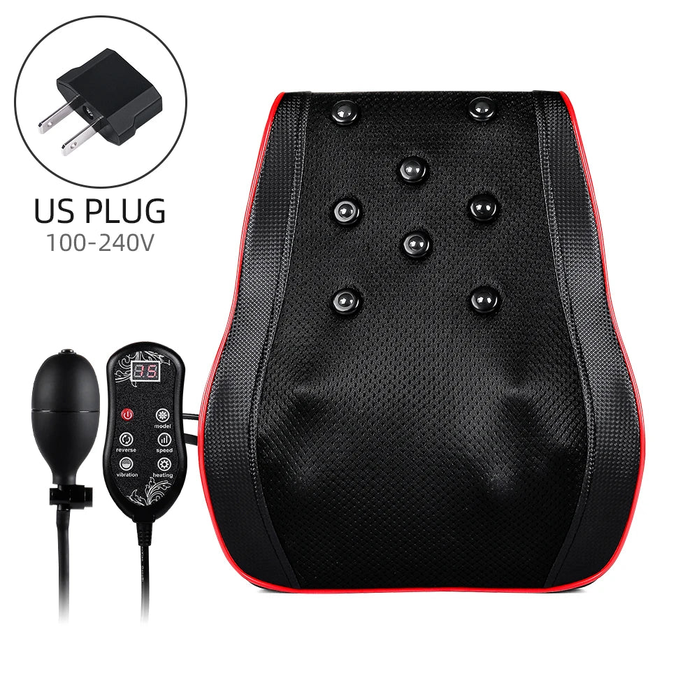 Ergonomic Massage Pillow with Smart Timing