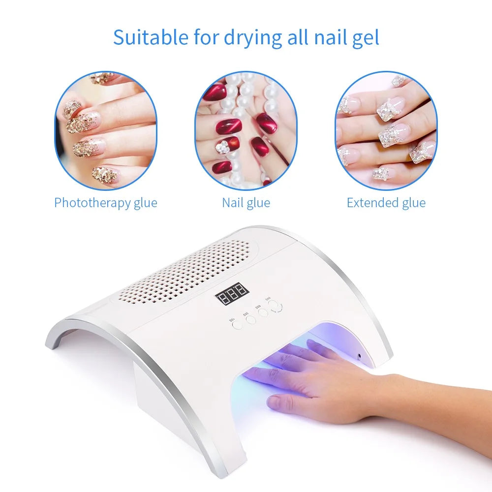 2-in-1 Nail Dryer & Dust Collector