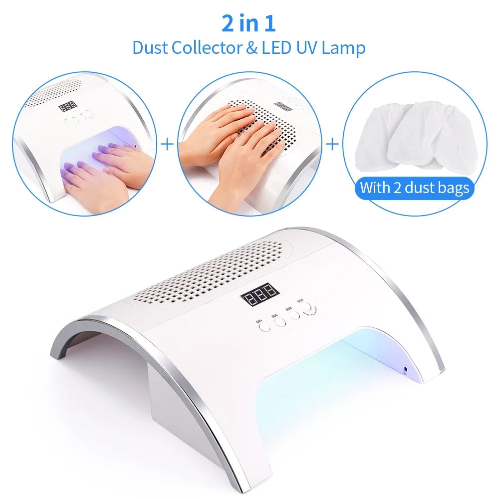2-in-1 Nail Dryer & Dust Collector