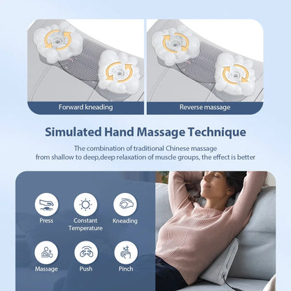 3D Multi-Purpose Massage Pillow with 20 Heads