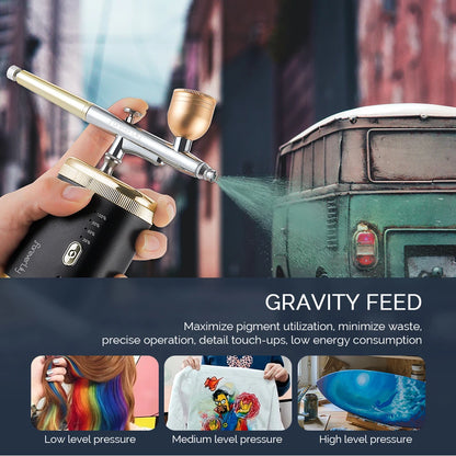 Cordless Dual-Action Airbrush Kit