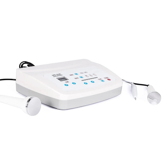 Ultrasonic Facial Massager with Dual Heads