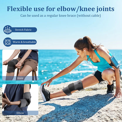 3D Knee Massager with Vibration & Adjustable Strap