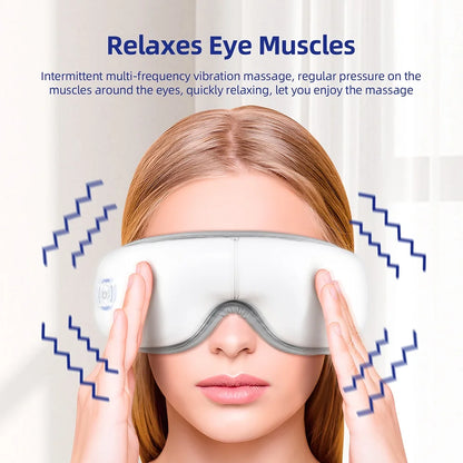 Air Pressure Eye Massager with Heat & Music