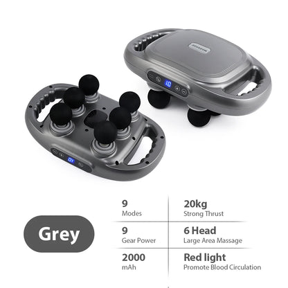 6-Head Deep Tissue Fascia Massage Gun