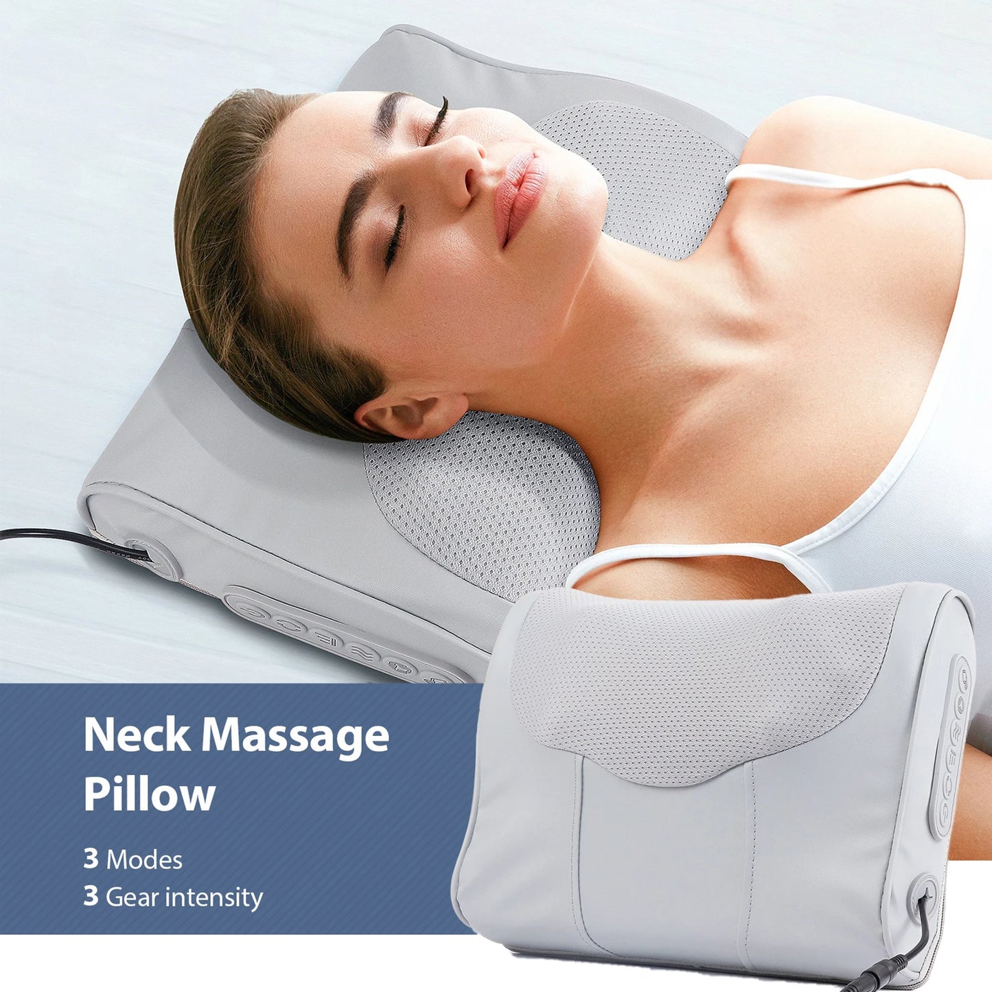 3D Multi-Purpose Massage Pillow with 20 Heads