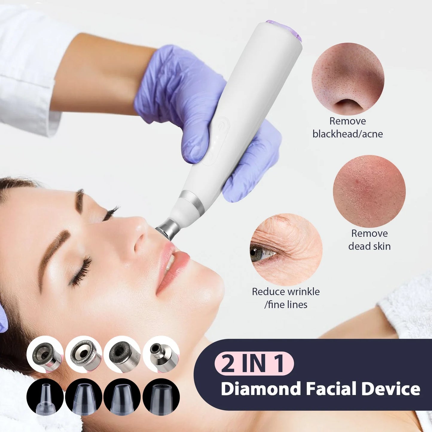 Foreverlily Diamond Microdermabrasion Peel Machine