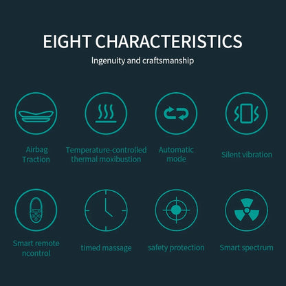 Electric Lumbar Massager with Remote Control