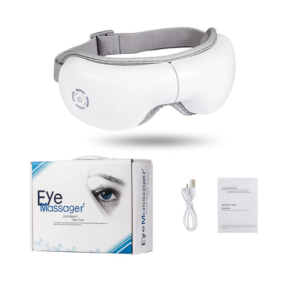 Air Pressure Eye Massager with Heat & Music