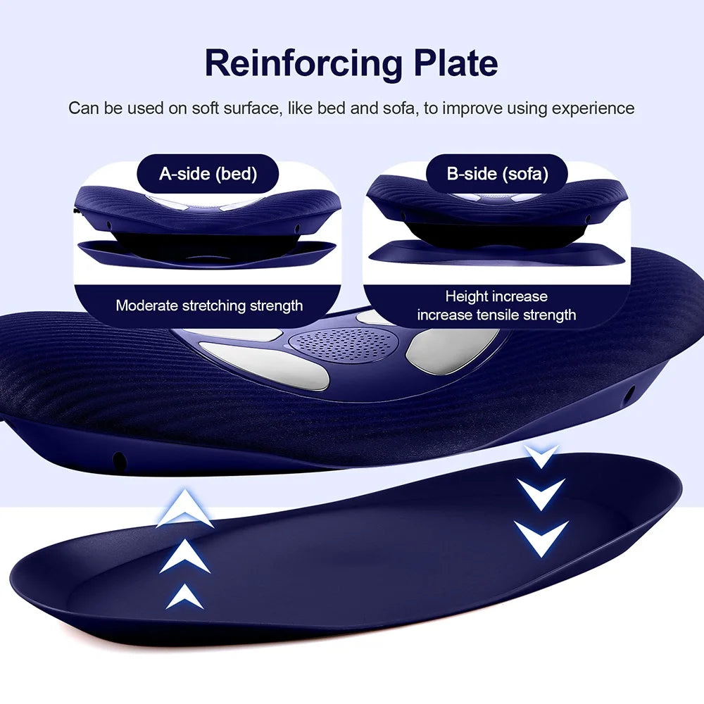 Electric Lumbar & Waist Massager with Traction Support