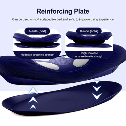 Electric Lumbar & Waist Massager with Traction Support