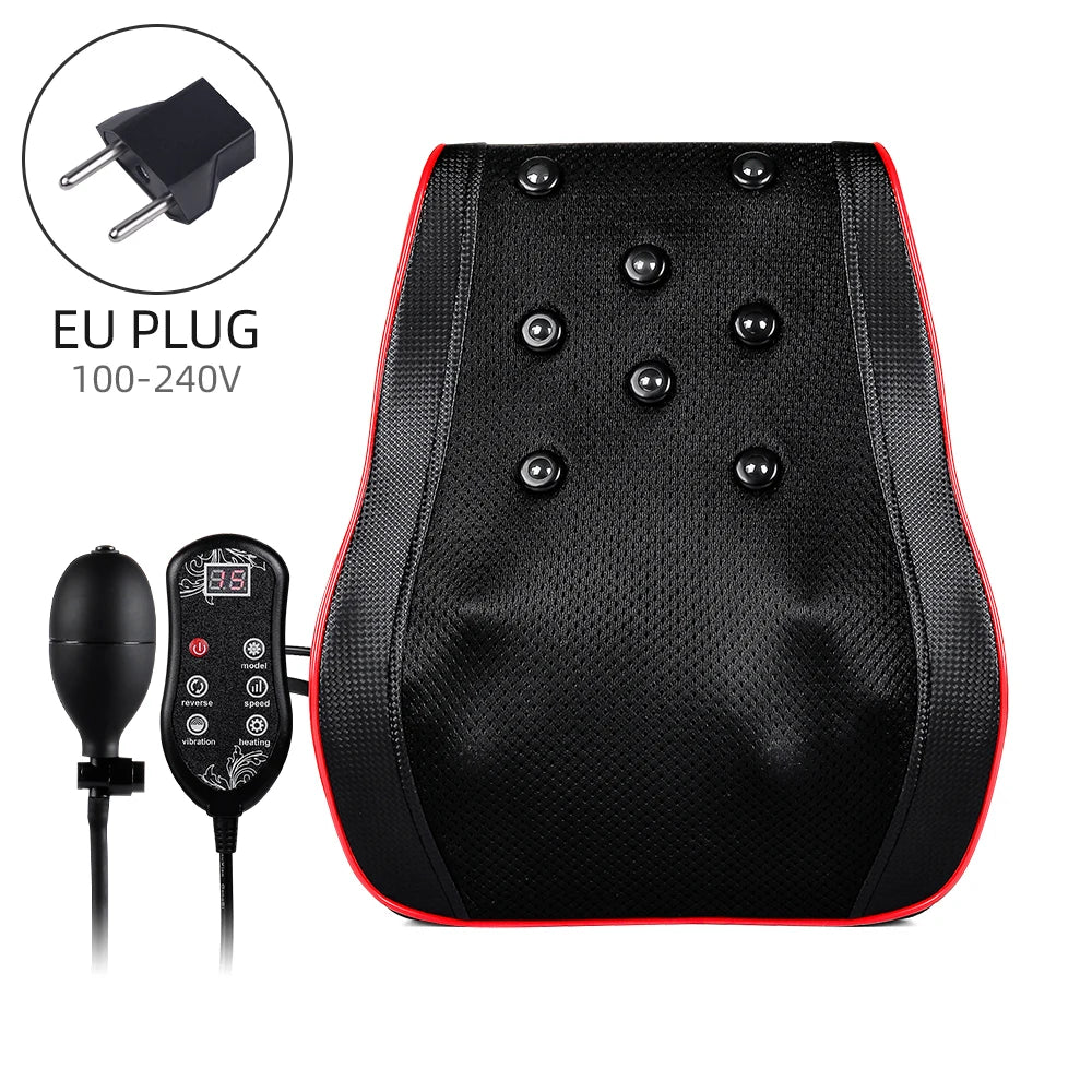 Ergonomic Massage Pillow with Smart Timing