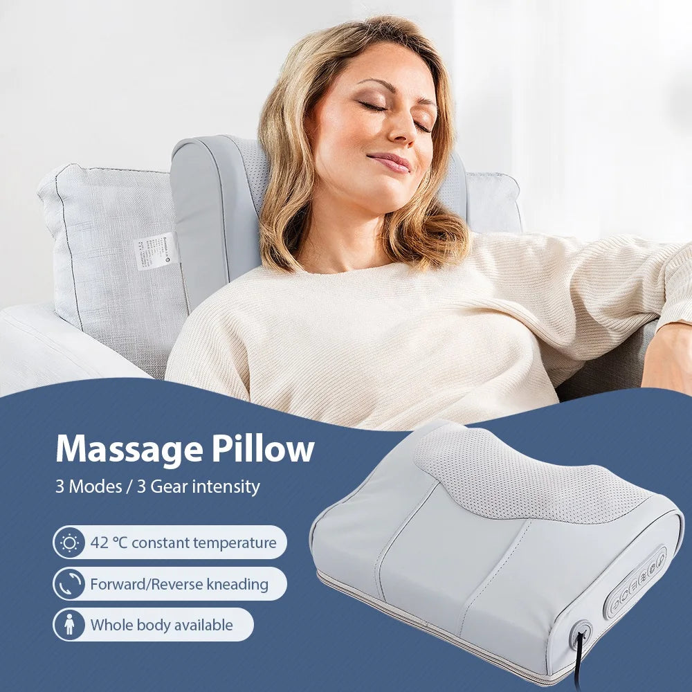 3D Multi-Purpose Massage Pillow with 20 Heads