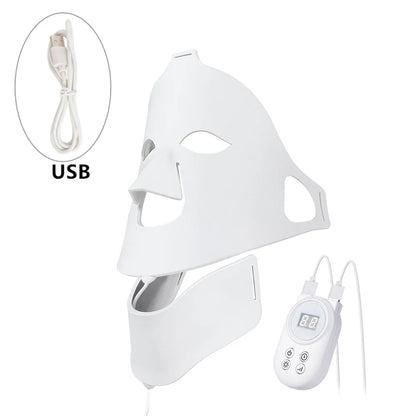 LED Light Therapy Mask for Face & Neck