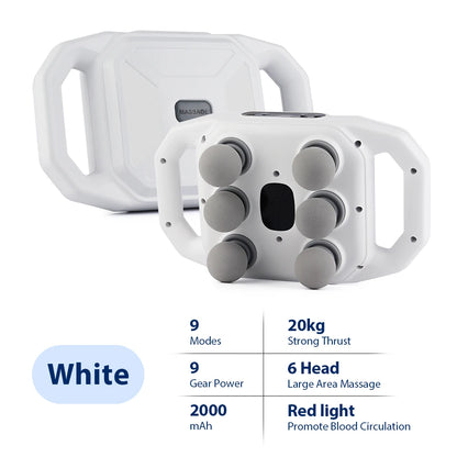 6-Head Deep Tissue Fascia Massage Gun