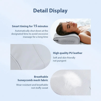 3D Multi-Purpose Massage Pillow with 20 Heads