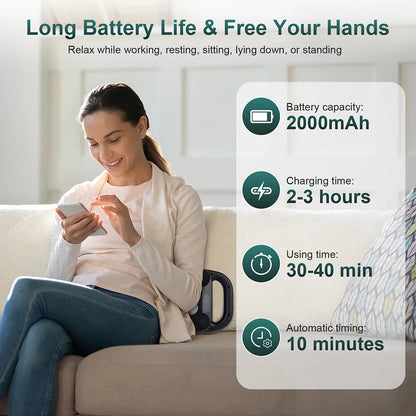 8-Head Percussion Fascia Massage Gun