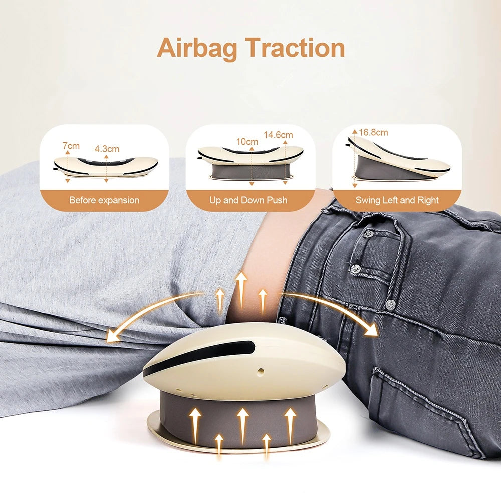Electric Lumbar Traction & Waist Massager