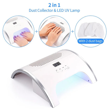2-in-1 Nail Dryer & Dust Collector