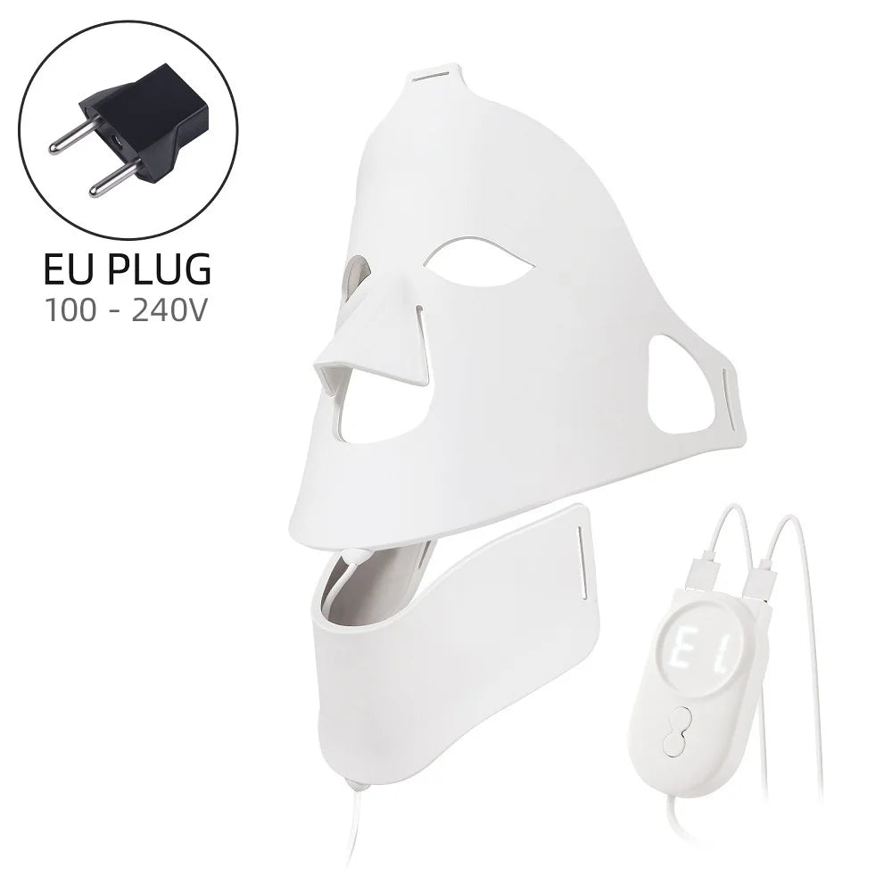 LED Light Therapy Mask for Face & Neck