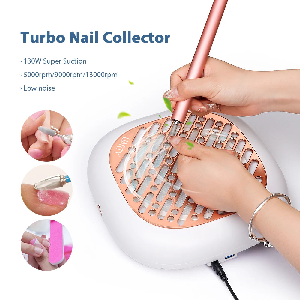 Professional 130W Nail Dust Collector