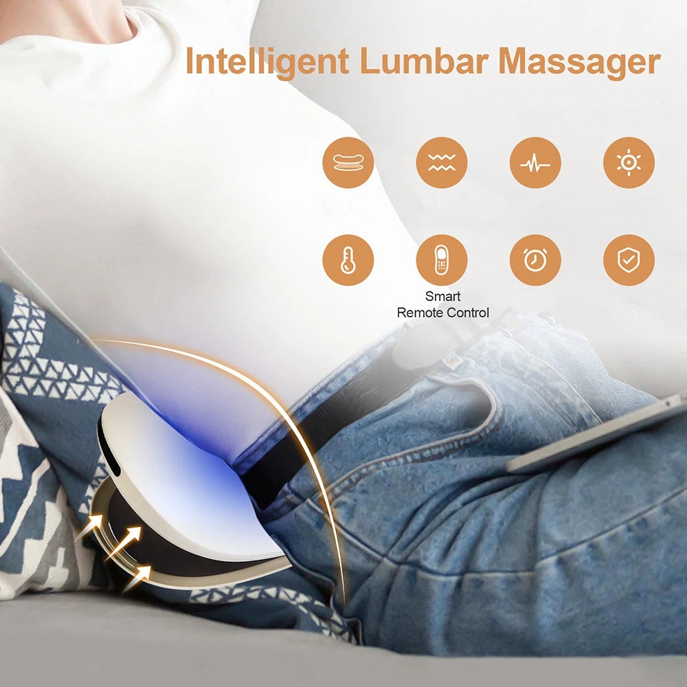 Electric Lumbar Traction & Waist Massager
