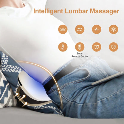 Electric Lumbar Traction & Waist Massager
