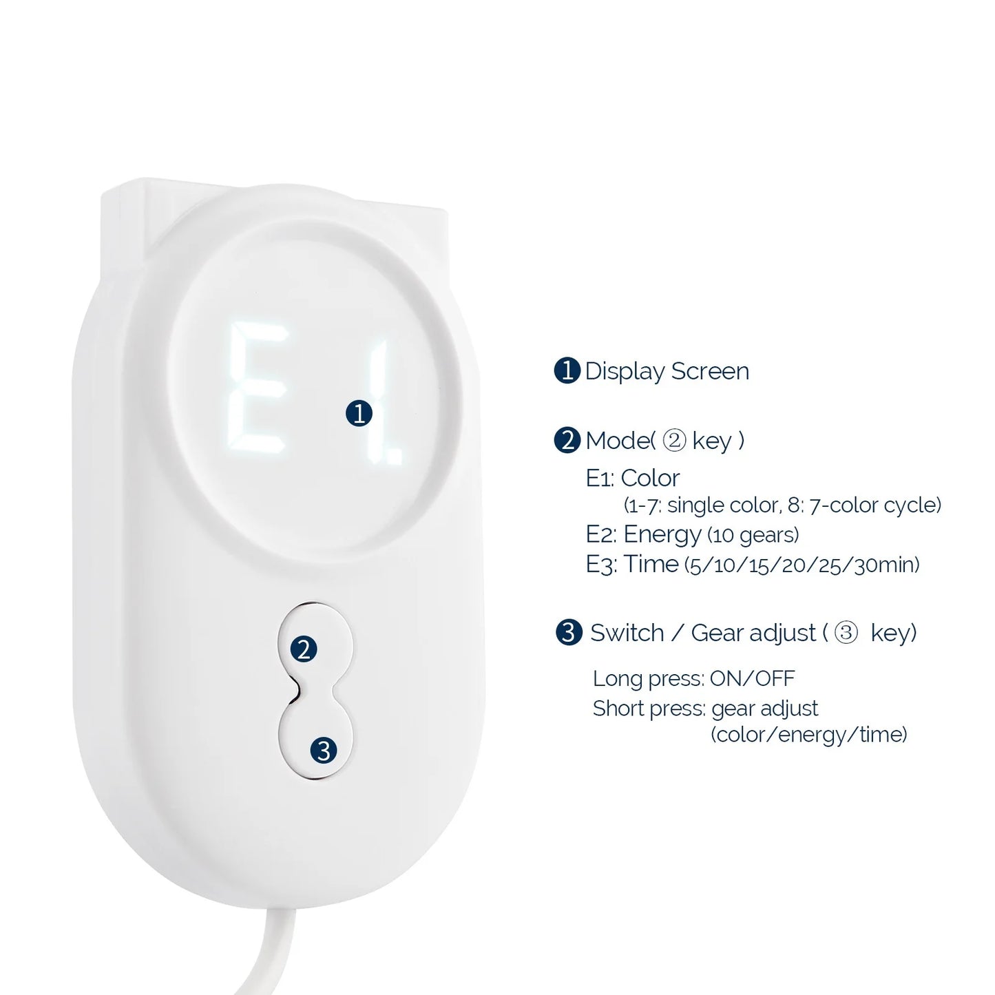 LED Light Therapy Mask for Face & Neck