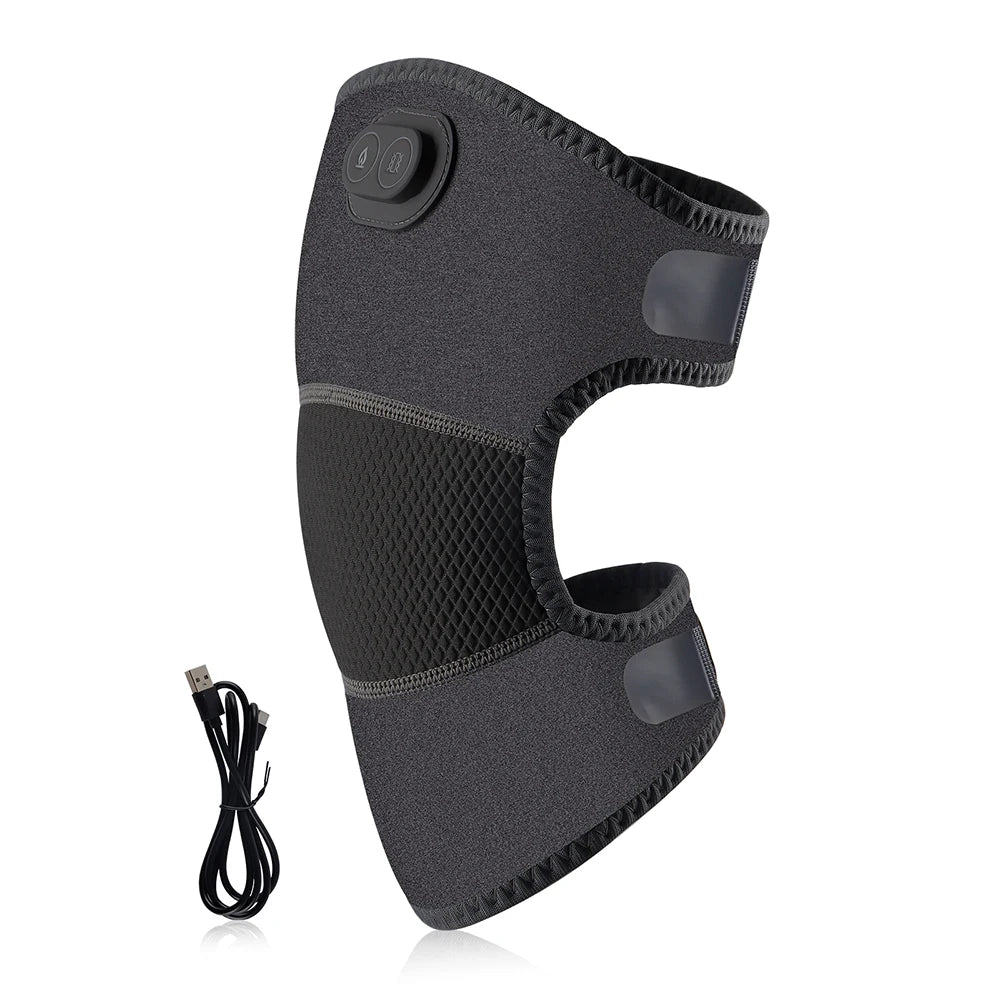 3D Knee Massager with Vibration & Adjustable Strap