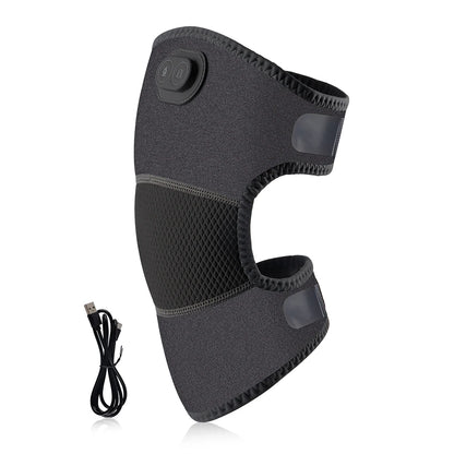 3D Knee Massager with Vibration & Adjustable Strap