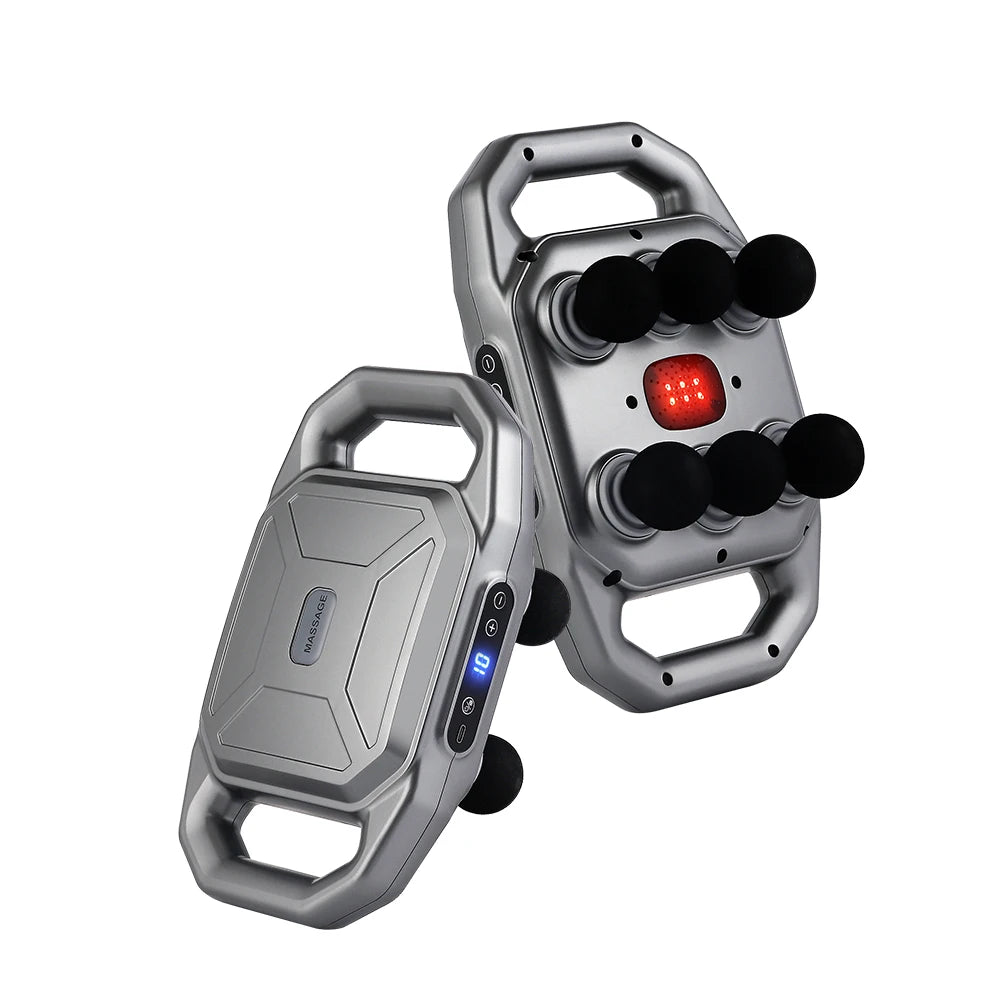 6-Head Deep Tissue Fascia Massage Gun