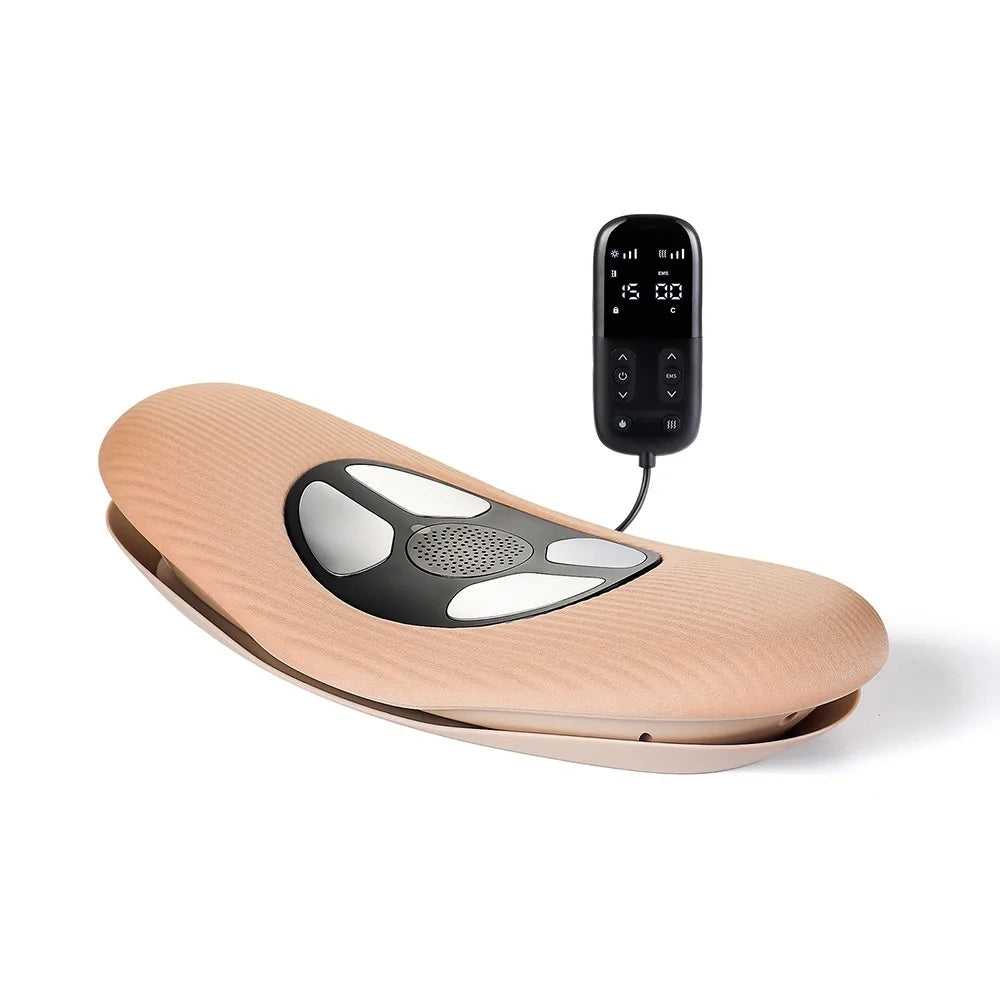 Electric Lumbar & Waist Massager with Traction Support