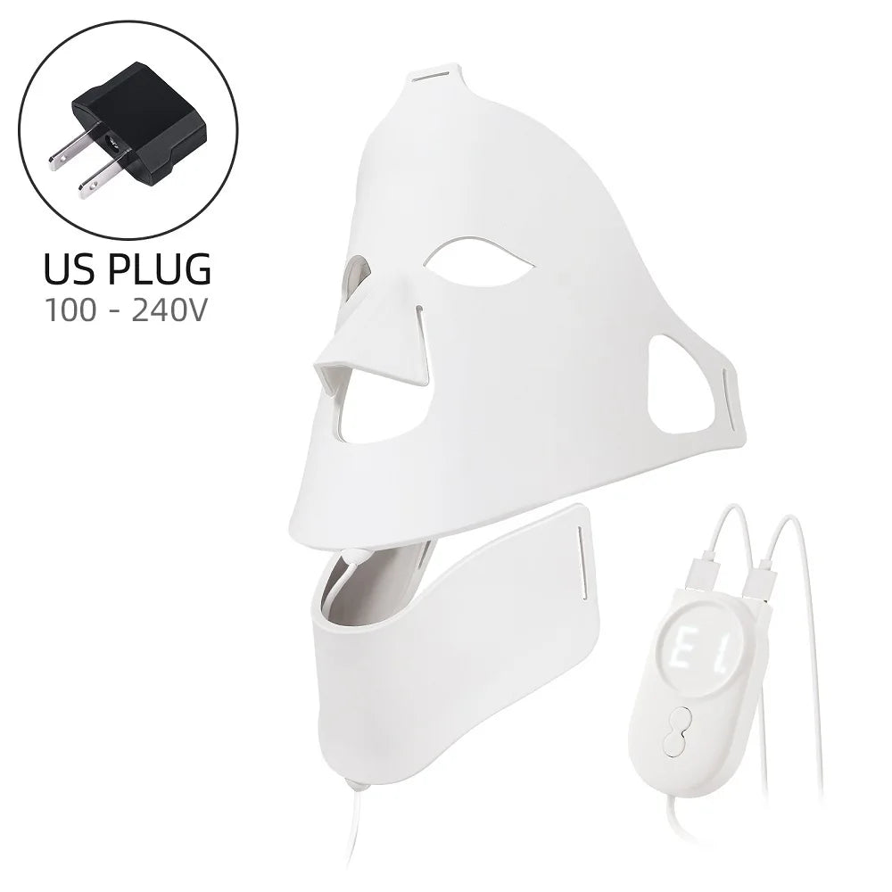 LED Light Therapy Mask for Face & Neck
