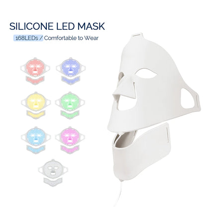 LED Light Therapy Mask for Face & Neck