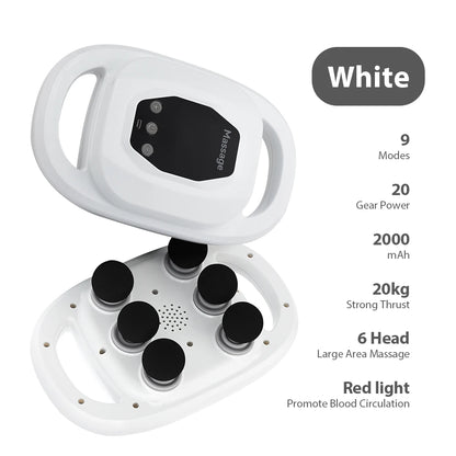 6-Head Deep Tissue Fascia Massage Gun