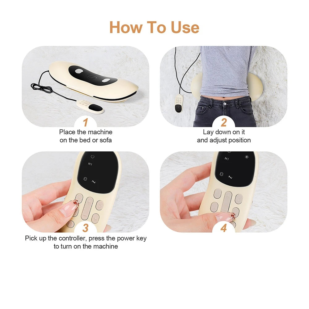 Electric Lumbar Traction & Waist Massager